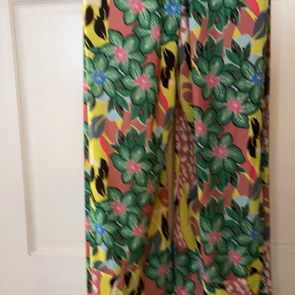 Karlie Anthropologie Tropical Kimono Jumpsuit S - Picture 7 of 11